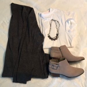Old Navy gray open cardigan